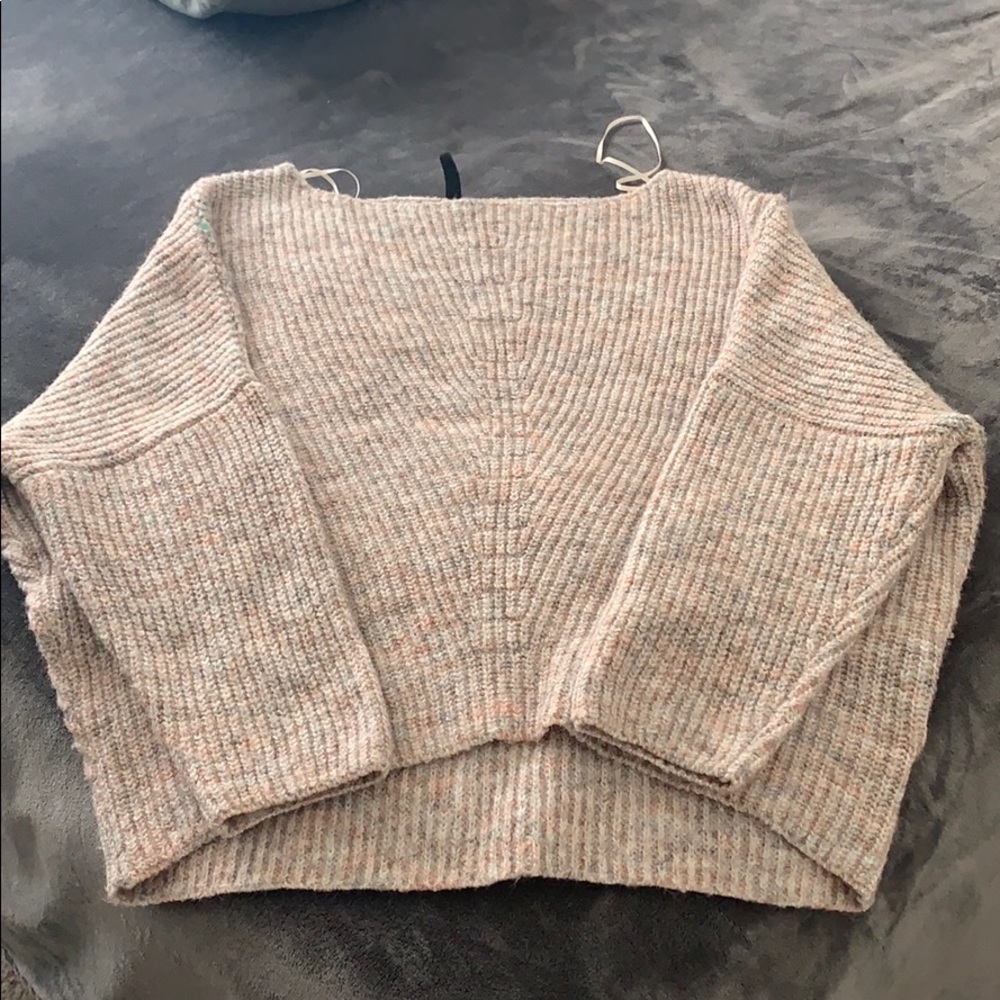 Oversized batwing comfy sweater